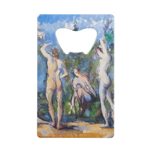 Paul Cezanne - Fünf Bathers Geldbeutel Flaschenöffner