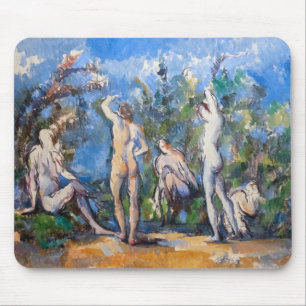 Paul Cezanne - Fünf Bathers Mousepad
