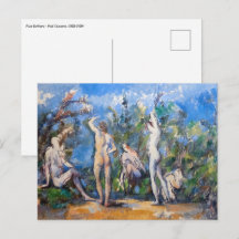 Paul Cezanne - Fünf Bathers