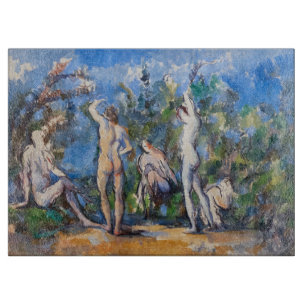 Paul Cezanne - Fünf Bathers Schneidebrett