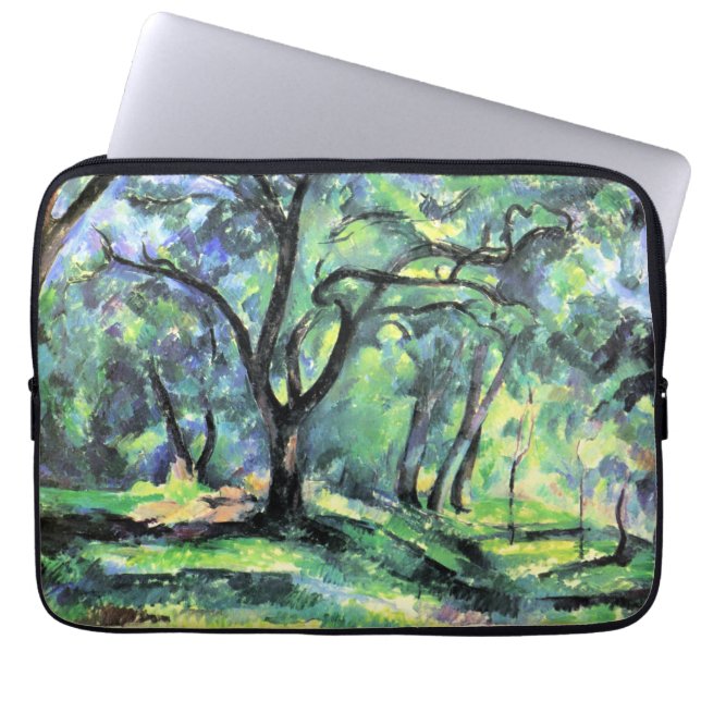 Paul Cezanne Gemälde, Wald, Laptopschutzhülle (Vorderseite)