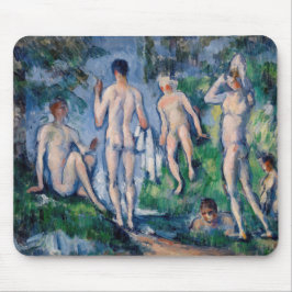 Paul Cezanne - Gruppe der Bathers Mousepad