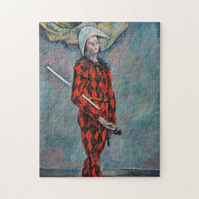 Paul Cezanne - Harlequin (Vertikal)