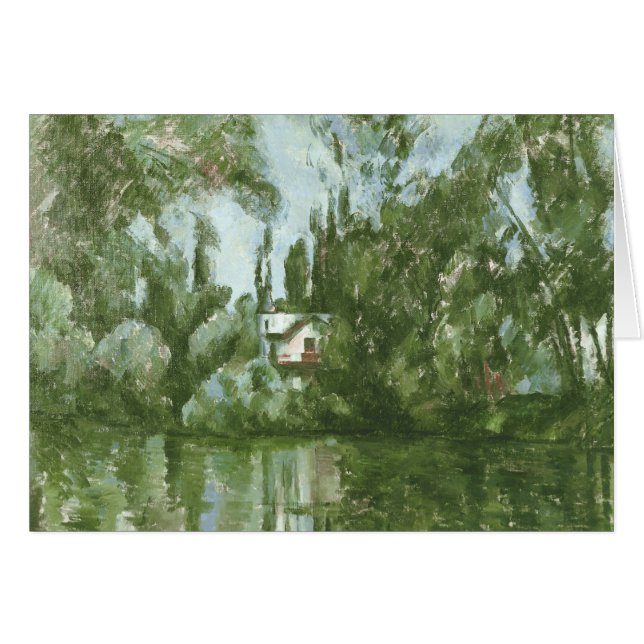 Paul Cezanne | Haus an den Banken des Marne, 18 (Vorderseite (Horizontal))