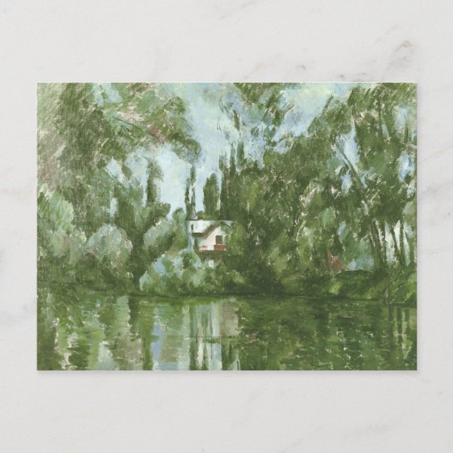 Paul Cezanne | Haus an den Banken des Marne, 18 Postkarte (Vorderseite)