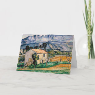 Paul Cezanne - Haus in der Provence Karte
