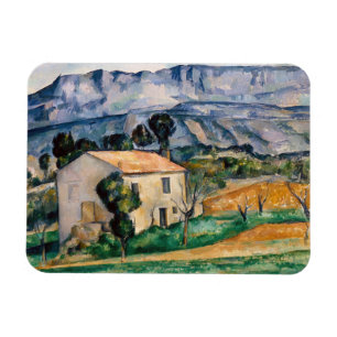 Paul Cezanne - Haus in der Provence Magnet