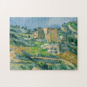 Paul Cezanne - Häuser in der Provence, Riaux-Tal