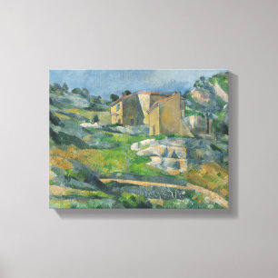 Paul Cezanne   Häuser in der Provence: Riaux V Leinwanddruck