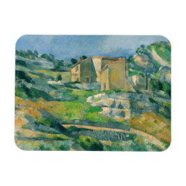 Paul Cezanne - Häuser in Provence, Riaux Valley Magnet