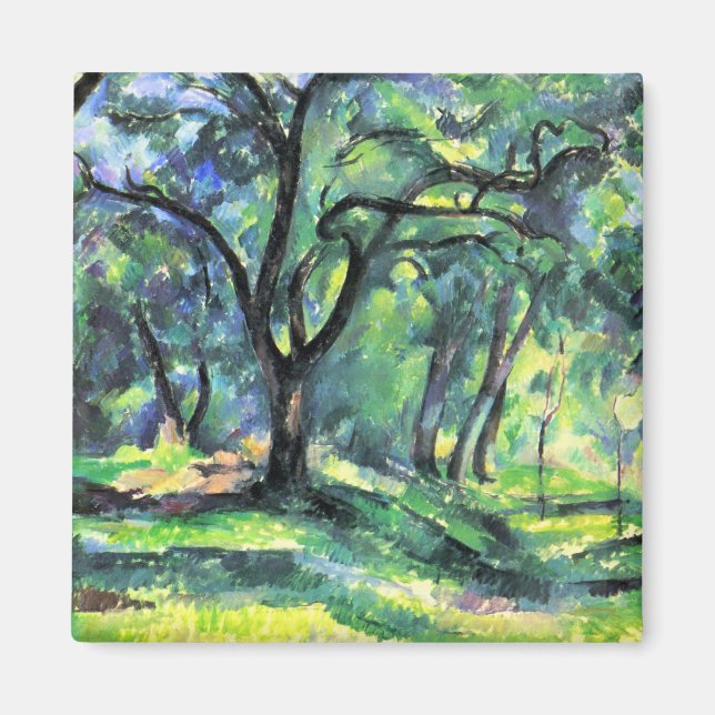 Paul Cezanne - Im Wald Magnet (Vorne)