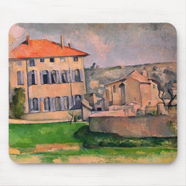 Paul Cezanne | Jas de Bouffan, 1885-87 Mousepad (Vorne)