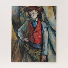 Paul Cezanne - Junge im Roten Westen