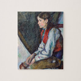 Paul Cezanne - Junge im Roten Westen