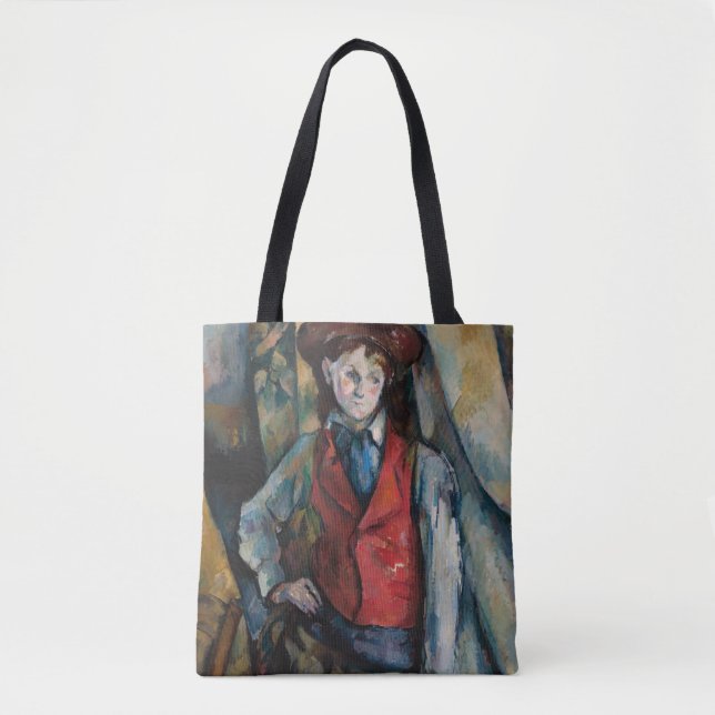 Paul Cezanne - Junge im Roten Westen Tasche (Vorderseite)