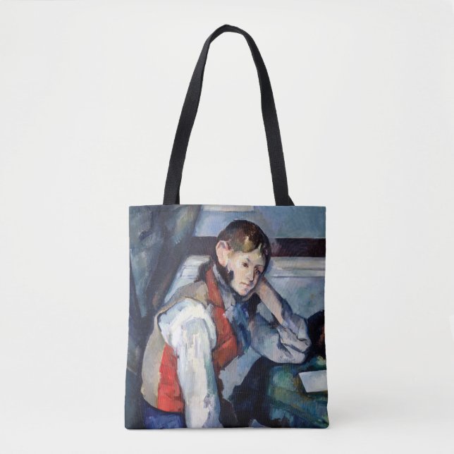 Paul Cezanne - Junge im Roten Westen Tasche (Vorderseite)