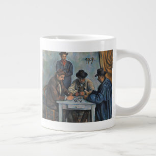 Paul Cezanne  Kartenspieler Jumbo-Tasse
