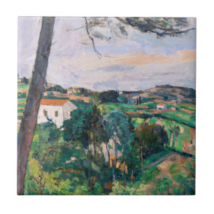 Paul Cezanne - Kiefernbaum in L'Estaque Fliese