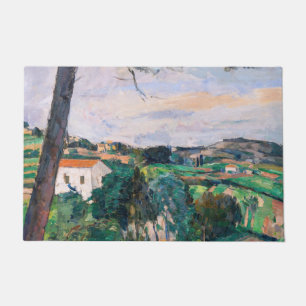 Paul Cezanne - Kiefernbaum in L'Estaque Fußmatte
