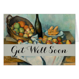 Paul Cezanne Korb mit Äpfeln Vintage Stilleben
