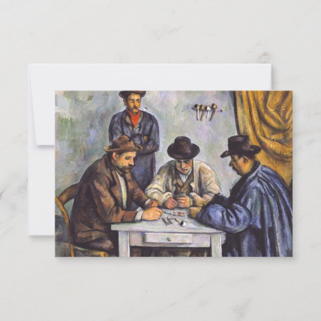 Paul Cezanne - La carte (Devant)