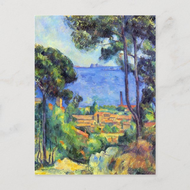 Paul Cezanne - Landscape Postkarte (Vorderseite)