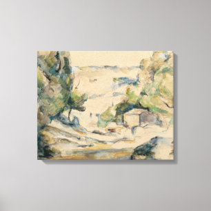 Paul Cezanne - Landschaft in der Provence Leinwanddruck