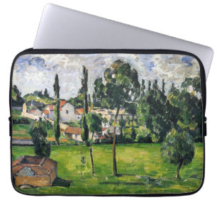 Paul Cezanne - Landschaft mit Wasserlinie, Laptopschutzhülle