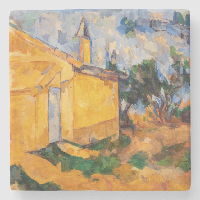 Paul Cezanne - Le Cabanon de Jourdan Steinuntersetzer (Vorderseite)