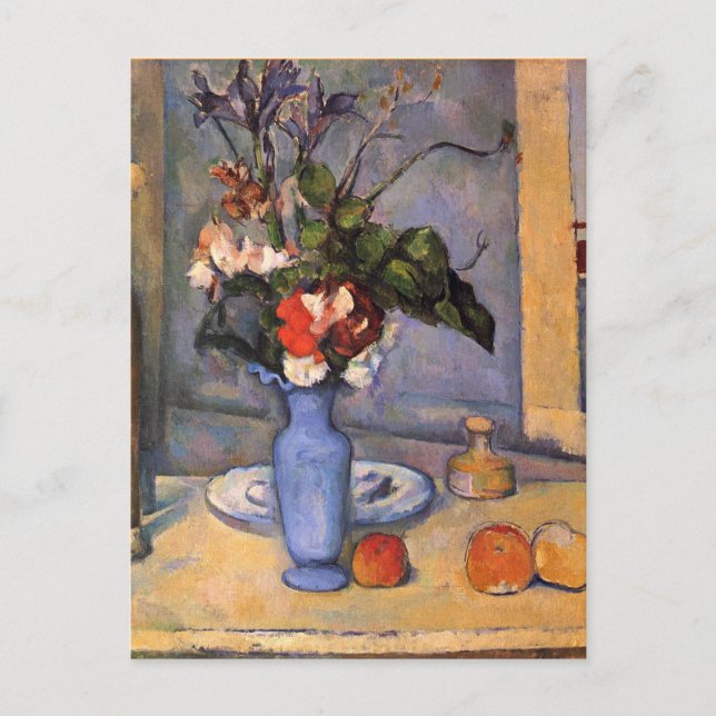 Paul Cezanne - Le Vase Bleu Postkarte (Vorderseite)