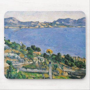 Paul Cezanne L'Estaque, Ansicht der Bucht von Mousepad