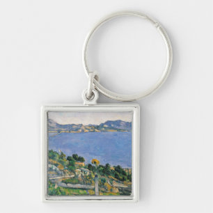 Paul Cezanne L'Estaque, Ansicht der Bucht von Schlüsselanhänger