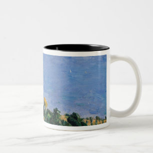 Paul Cezanne   L'Estaque, Ansicht der Bucht von Zweifarbige Tasse