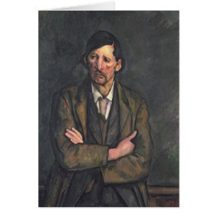 Paul Cezanne Mann mit Überwaffen, c.1899