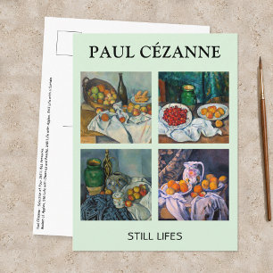 Paul Cezanne - Meisterwerke der Stillleben-Auswah Postkarte