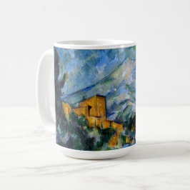 Paul Cezanne - Mont Saint-Victoire & Chateau Noir Kaffeetasse