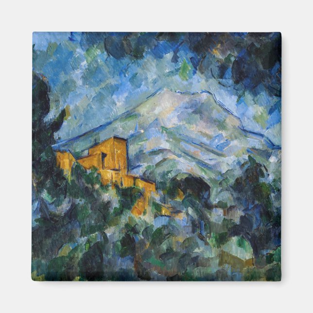 Paul Cezanne - Mont Saint-Victoire & Chateau Noir Magnet (Vorne)