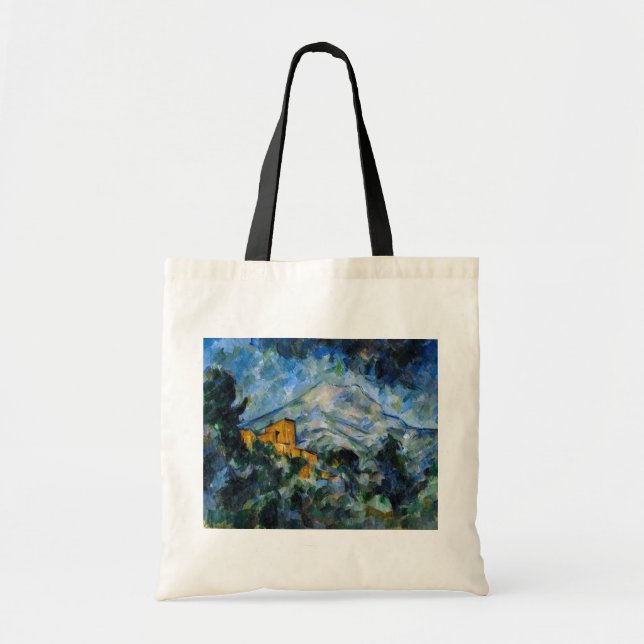 Paul Cezanne - Mont Saint-Victoire & Chateau Noir Tragetasche (Vorne)