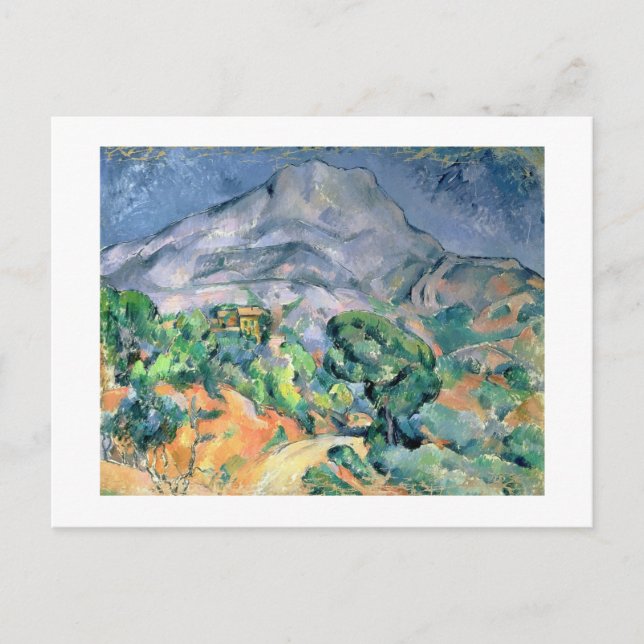 Paul Cezanne | Mont Sainte-Victoire, 1900 Postkarte (Vorderseite)