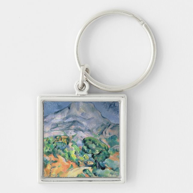 Paul Cezanne | Mont Sainte-Victoire, 1900 Schlüsselanhänger (Vorne)