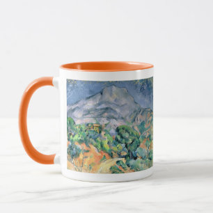 Paul Cezanne Mont Sainte-Victoire, 1900 Tasse