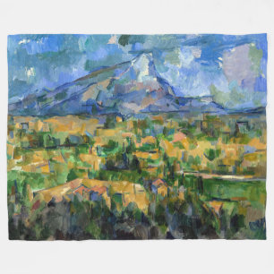 Paul Cezanne - Mont Sainte-Victoire Fleecedecke