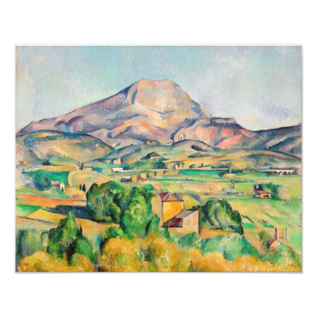 Paul Cezanne - Mont Sainte-Victoire Fotodruck (Vorne)