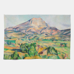 Paul Cezanne - Mont Sainte-Victoire Geschirrtuch