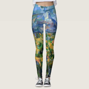 Paul Cezanne - Mont Sainte-Victoire Leggings