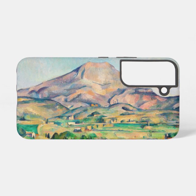 Paul Cezanne - Mont Sainte-Victoire Samsung Galaxy Hülle (Rückseite (Horizontal))