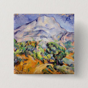 Paul Cezanne - Mont Sainte-Victoire, Straße nach T Button