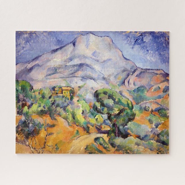 Paul Cezanne - Mont Sainte-Victoire, Tholonet Road (Horizontal)