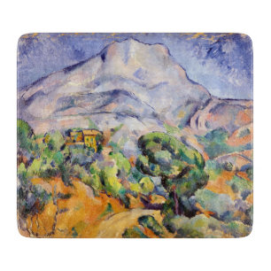Paul Cezanne - Mont Sainte-Victoire, Tholonet-Stra Schneidebrett