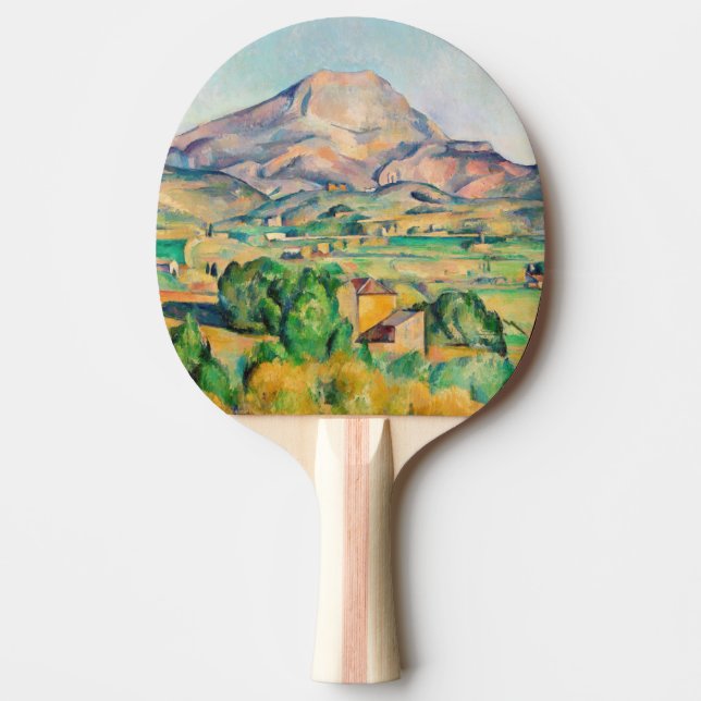 Paul Cezanne - Mont Sainte-Victoire Tischtennis Schläger (Vorderseite)